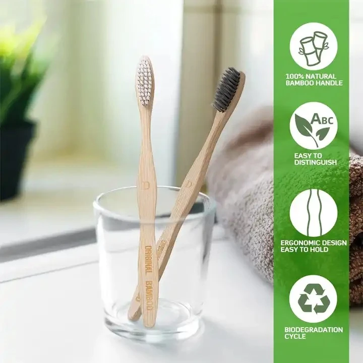 reusable bamboo brush