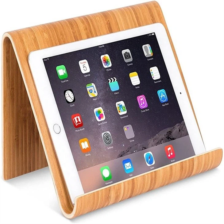 ipad bamboo holders
